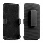 Wholesale Samsung Galaxy Note 3 Armor Shell Case Stand and Holster (Black Black)